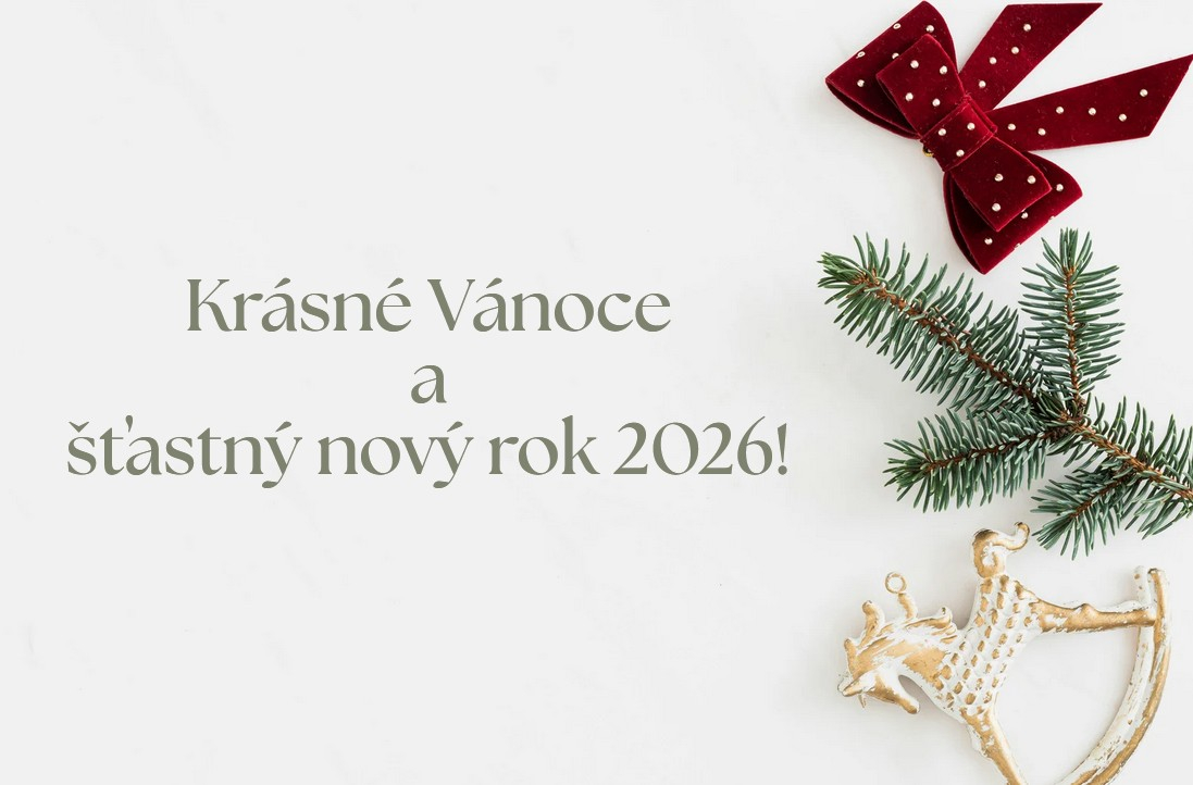 Krásné Vánoce a šťastný nový rok 2026!