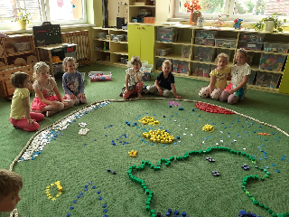 Kočičky - stavba kontinentů
