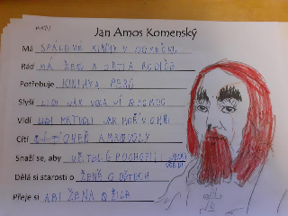2B - Životabáseň J.A.Komenský