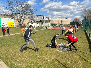 8B - výuka němčiny venku